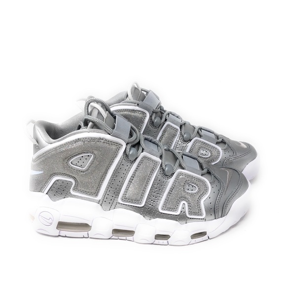 Nike Shoes - New Women’s Size 8 Nike Air More Uptempo Silver